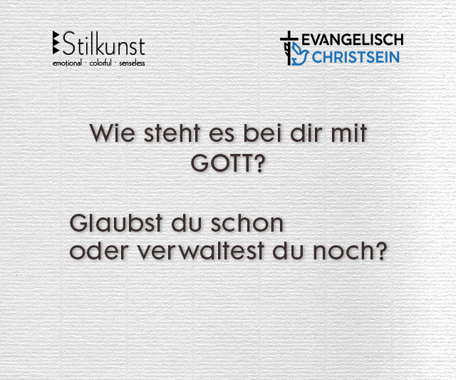 Du, Gott, Ich - ein gelebtes Beziehungsdreieck