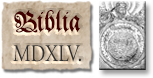 Symbol Biblia 1545