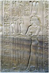 Der Horus-Tempel in Edfu<br>Bild 33/50