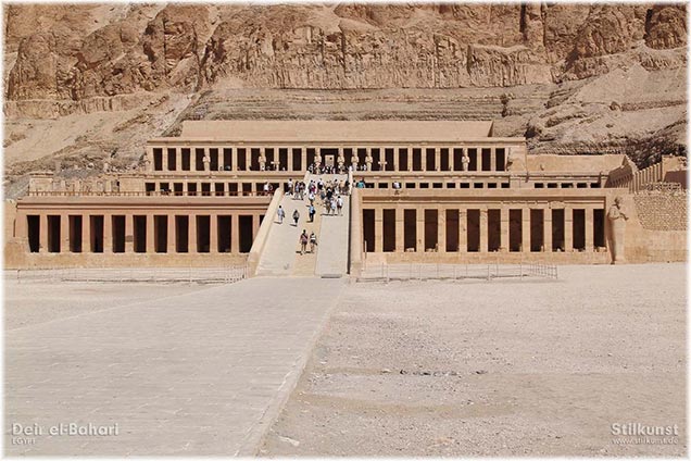 Deir el-Bahari | Der Tempel der Maat-ka-Ra Hatschepsut | Foto: © Sabrina | Reiner | Lizenz CC BY-SA
