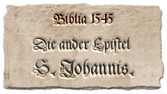 Der 2. Brief des Johannes