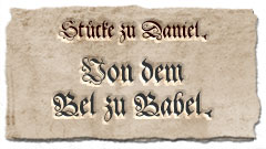 Von dem Bel zu Babel