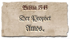 Prophet Amos