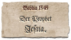 Prophet Jesaja