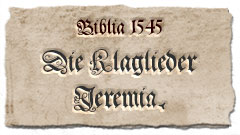 Die Klagelieder Jeremias