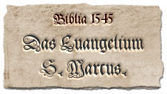 Das Evangelium nach Markus