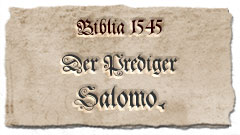 Der Prediger Salomos