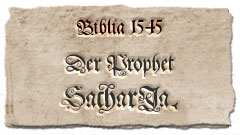 Prophet Sacharja
