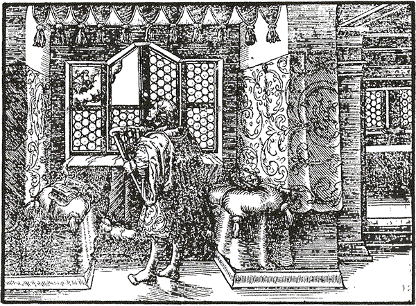 Titelbild des Psalters in Luthers Biblia 1545.