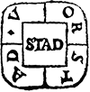 Zechnung der Stadtgeometrie mit Vorstadt