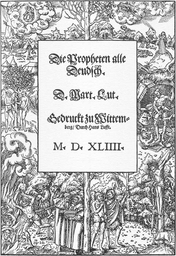 Titelbild zum Abschnitt »Die Bücher der Propheten«