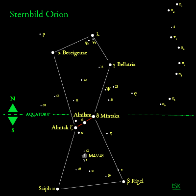 Sternbild Orion