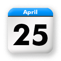 25. April 2024