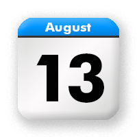 13. August 2029