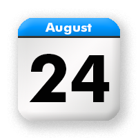 24. August 2029