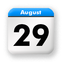 29. August 2029