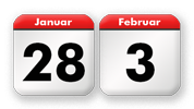 Der 4. Sonntag nach Epiphanias zwischem dem 28. Januar und dem 3. Februar