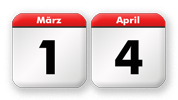 Sonntag Lätare zwischen dem 1. März und dem 4. April