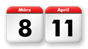 Judika zwischen dem 8. März und dem 11. April