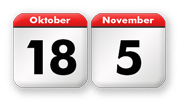 Der 22. Sonntag nach Trinitatis liegt zwischen dem<br>18. Oktober und dem 5. November eines Jahres.