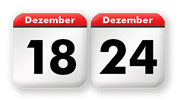 4. Advent zwischen dem 18. Dezember und dem 24. Dezember