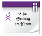 Symbol: Erster Sonntag des Advent