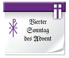 Symbol: Vierter Sonntag des Advent