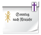 Symbol: Sonntag nach Neujahr