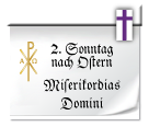 Symbol: 2. Sonntag nach Ostern