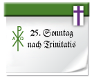 Symbol: 25. Sonntag nach Trinitatis