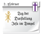 Darstellung Jesu im Tempel.