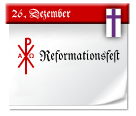 31. Oktober | Reformationsfest