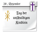 Gedenktag Unschuldige Kinder