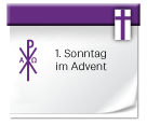 Symbol: 1. Sonntag im Advent