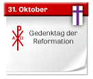 31. Oktober | Reformationstag