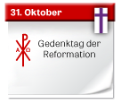 Symbol: Gedenktag der Reformation