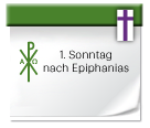 Symbol: 1. Sonntag nach Epiphanias