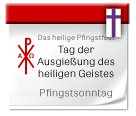 Symbol: Tag der Ausgießung des Heiligen Geistes