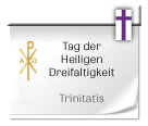 Symbol: Tag der Heiligen Dreifaltigkeit