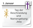 Symbol: Tag der Beschneidung und Namengebung Jesu