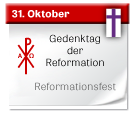 31. Oktober | Gedenktag der Reformation