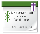 Symbol: 3. Sonntag vor der Passionszeit