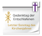 Symbol: Gedenktag der Entschlafenen