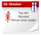 Symbol: Tag der Apostel Simon und Judas