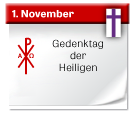 Symbol: Gedenktag der Heiligen