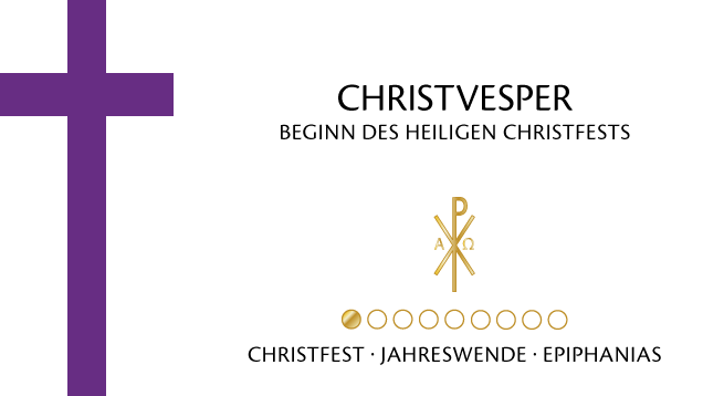 Christvesper | Heiligabend | Grafik: © Sabrina | Reiner | www.stilkunst.de | Lizenz CC BY-SA