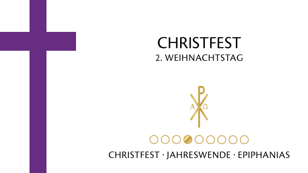Christfest II | 2. Weihnachtstag | Grafik: © Sabrina | Reiner | www.stilkunst.de | Lizenz CC BY-SA