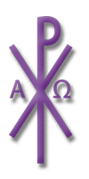 Christusmonogramm violett