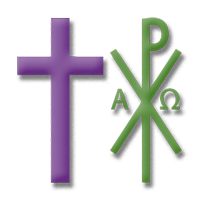 Christusmonogramm grün