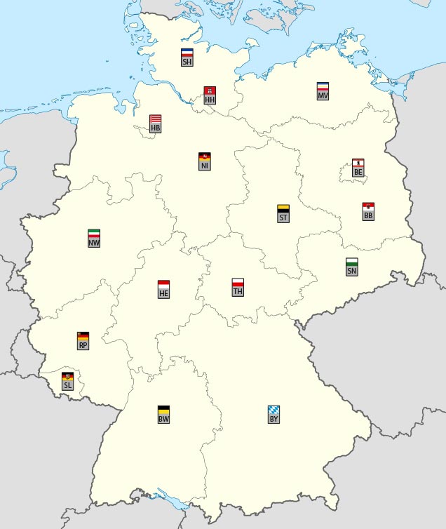 Die Länder der Bundesrepublik Deutschland